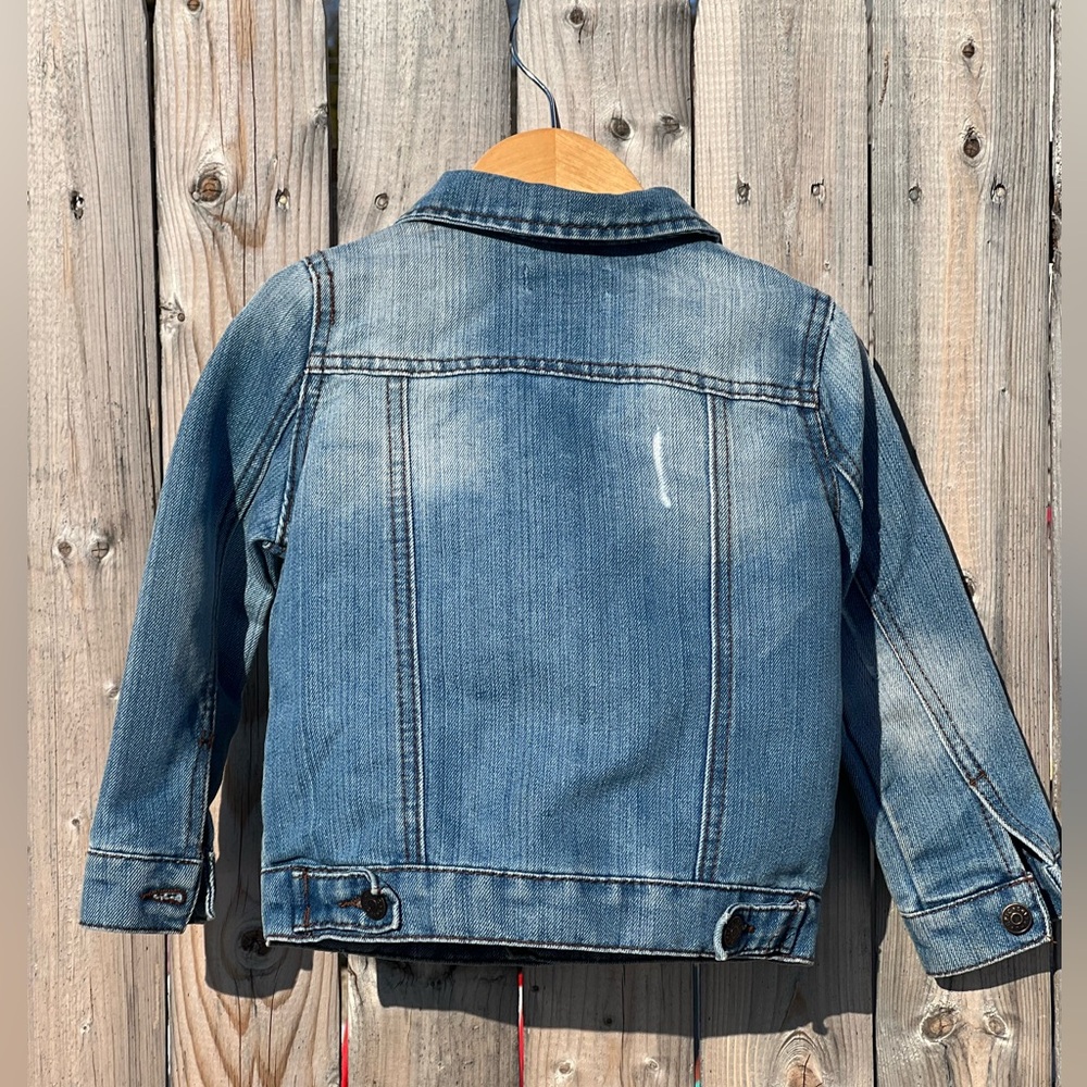 EPIC Threads distressed Cotton Denim Jacket for Girls - Picture 9 of 10